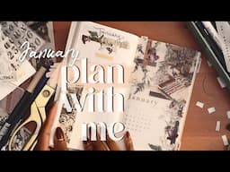 January Plan With Me | Sterling Ink Common Planner