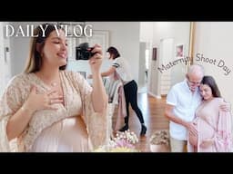 Daily Vlog | Maternity Shoot Day, Emotional Mess, & GRWM