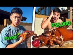 P3,000 vs P35,000 HIGANTENG LECHON BABOY