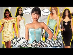 The ONLY 90s Couture runway Recreation video you NEED.