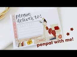 PENPAL WITH ME using only washi tapes!