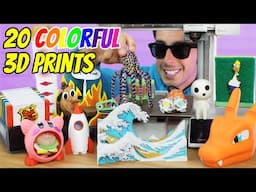 Top 20 Colorful 3D Prints That Will Blow Your Mind