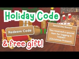 New Holiday REDEEM CODE + Free Christmas Present! | Wild Horse Islands