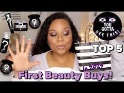 Top 5--First Beauty Buys of 2025 🛍 | Sephora Haul | Trader Joes's Haul + What's in my Sephora Cart!