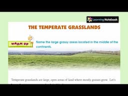 The Temperate Grasslands