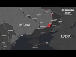 Russian Invasion of Ukraine: Full 2024 Front Line War Map - Every Day