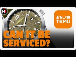 I received the cheapest Temu Automatic Watch! Can the Ochstin SH-2 run better after a Watch Service?