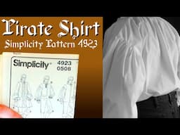 Pirate Shirt | Simplicity Pattern 4923