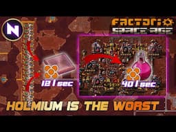 Making A Bad Choice Look Awesome! Legendary Holmium Science!  | 61 | Factorio SPACE AGE Tutorial