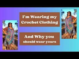 Wearing Crochet Clothes while going out to eat| Why you should wear your Crocheted items