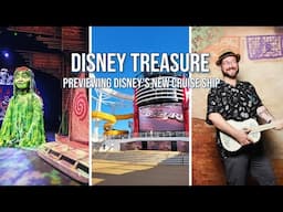 Disney Treasure: The best of Disney's new cruise ship from Moana to rooms & bars | Travel Vlog