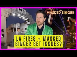 Did the Masked Singer Set Catch Fire?