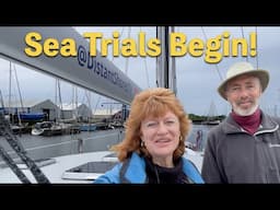 SEA TRIALS Begin! Aluminum SAILBOAT Enksail Orion 49  | EP 252