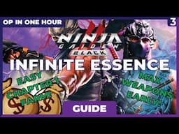 OP IN ONE HOUR - Ninja Gaiden 2 Black Infinite Essence Farm in Chapter 1 - Get Maxed Out Early!