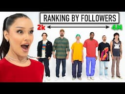 Influencer Ranks Guys Based on Followers