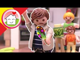 Playmobil en español La broma de la tarta a papá - Familia Hauser