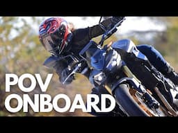 2025 Honda CB 1000 Hornet SP: Longer onboard POV riding impressions!