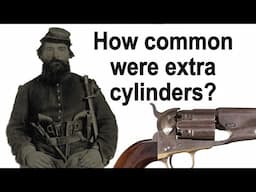 Did troopers actually carry extra cylinders for their Pistols?  #civilwar #militaryhistory