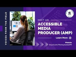 APR Voices from the Field: Meet an Accessible Media Producer (AMP)