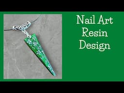 Use nail art to make your resin pieces pop!