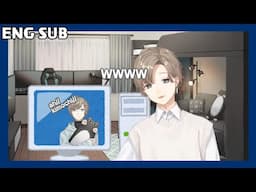 【ENG SUB】Kanae reacts to himself being H【Kanae】