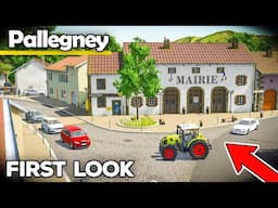 HEADING TO FRANCE! PALLEGNEY 🇫🇷 | FIRST LOOK Farming Simulator 25