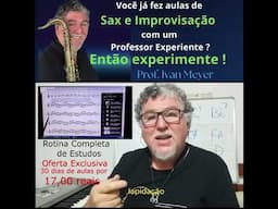 Acesso Grátis na Aula de Sax . O link está na descrição do vídeo