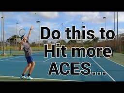 How to hit aces more consistently