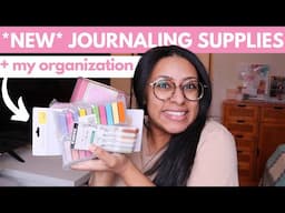 VLOG: *NEW* Bible Journaling Supplies + Organizing my Bible Cart