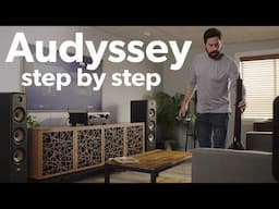 A step-by-step guide to Audyssey room calibration | Crutchfield