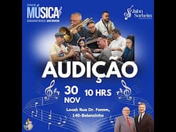 AUDIÇÃO | ESCOLA DE MUSICA ASSOCIAÇÃO JAHN SORHEIM | 30/11/2024 | TV AD BELÉM