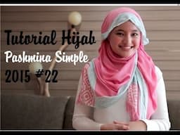 #22 Tutorial Hijab Pashmina Simple Terbaru 2015 Ala Marshanda