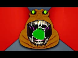 POU HIJAU DIMANGSA MONSTER POU JAHAT - BOU'S REVENGE ROBLOX NEW SECRET ENDING (BASEMENT)