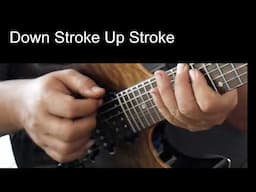 การฝึก Down Stroke  Up Stoke