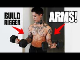 The SECRET To Building BIGGER ARMS | Dumbbells Only