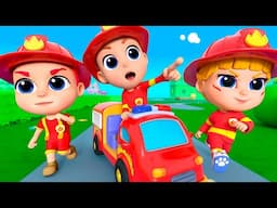 Safety Squad to the Rescue! | Rescue Team | Nursery Rhymes & Kids Songs | Tinytots