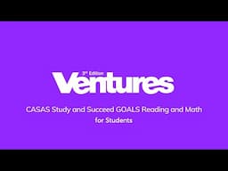 How-to Video - Study and Succeed CASAS GOALS Reading and Math for students