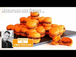 Macarons aux figues - Recette par Chef Sylvain !