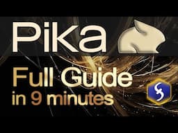 Pika - Tutorial for Beginners in 9 MINUTES!  [ Pika Labs 2025 ]