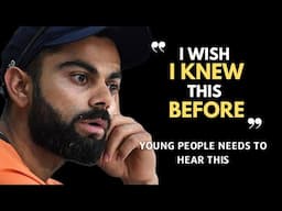 Virat Kohli advice to youngsters || Every Indian must listen ||Virat Kohli Motivational speech 2023