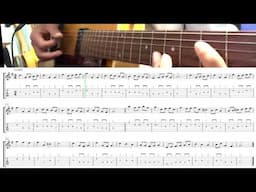 Suzuki For Guitar | Vol. 01 Minuet 3 Tab (Guitar Etude)