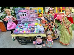 Barbie Doll All Day Routine In Indian Village/Pinki Ki Kahani Part-471/Barbie Ki Hindi Kahaniyan||