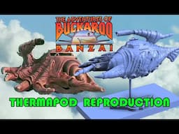 BUCKAROO BANZAI Thermapod filming miniature