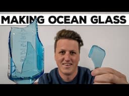 Making Ocean Glass In My DIY Rock Tumbler