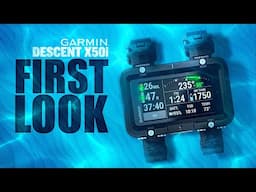 Garmin's SECRET NEW Dive Computer - Garmin Descent X50i (Exclusive Interview)