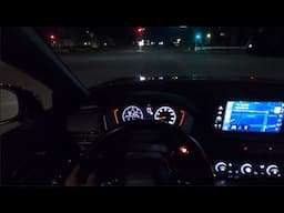 LATE NIGHT DRIVING - 2022 HONDA CIVIC SI - POV ( BAY AREA CALIFORNIA)