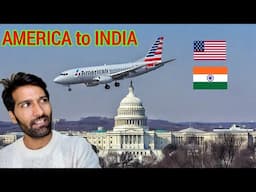 Last Day In America , Travelling From USA To India