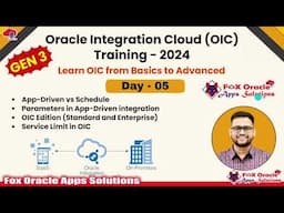 Day 5 - Oracle Integration Cloud (OIC) Training: Master Parameters in App-Driven Integration