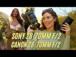 SONY 28-70 F/2.0 VS CANON 28-70 F/2.0 Comparison