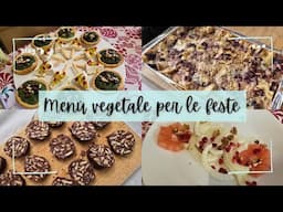 Il mio menù vegetale per un giorno di festa + come gestisco la mia alimentazione | Abitudini sane